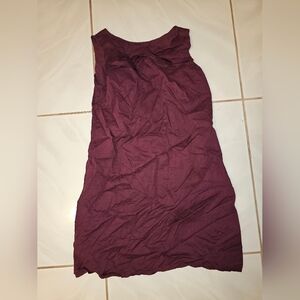 Merona Burgundy Mini Dress